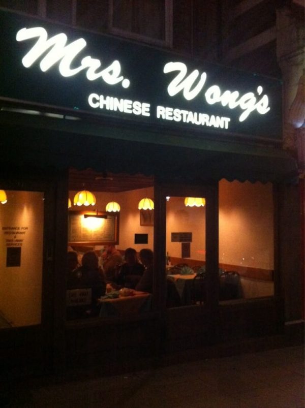 Mrs Wong S Chinese Restaurant